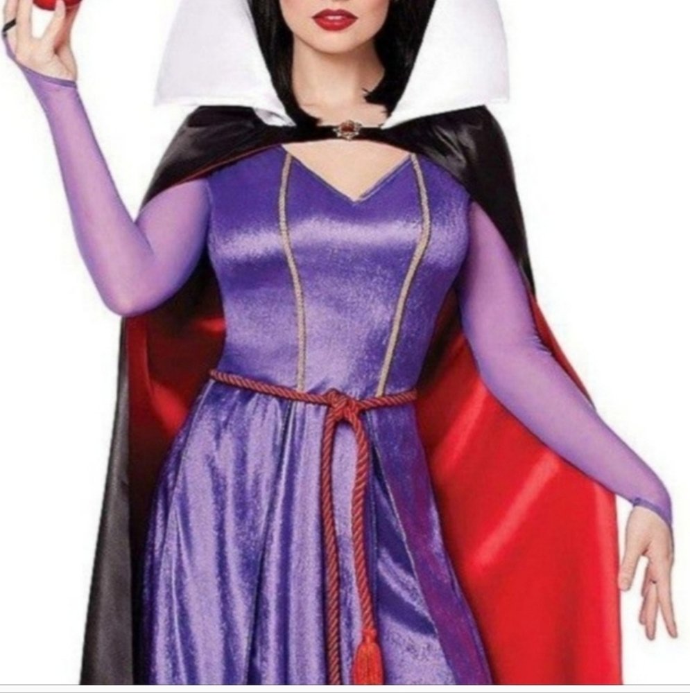 Disney's Evil Queen Snow White Costume Sz Lg